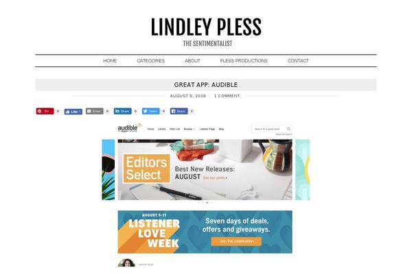 Runway theme site design template sample