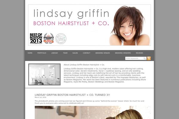 lindsaygriffin.com site used Photolounge