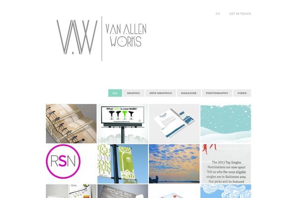 Longwave theme site design template sample