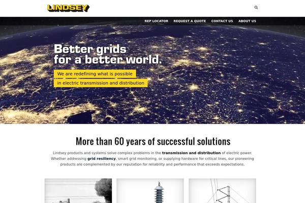 Meteors theme site design template sample