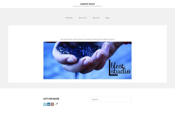 luna theme site design template sample