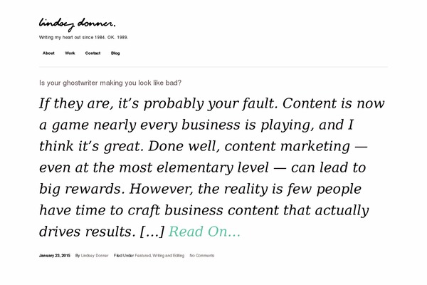 Frank theme site design template sample