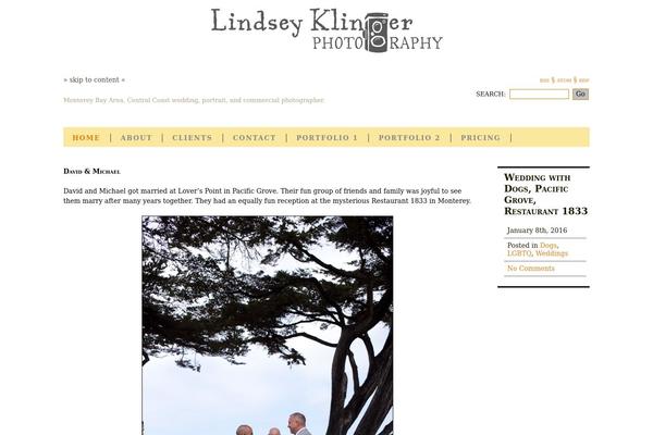 Ocular Professor theme site design template sample