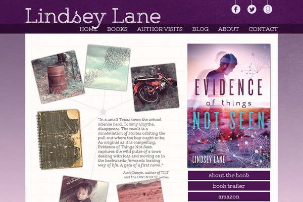 lindseylane.net site used Linseylane