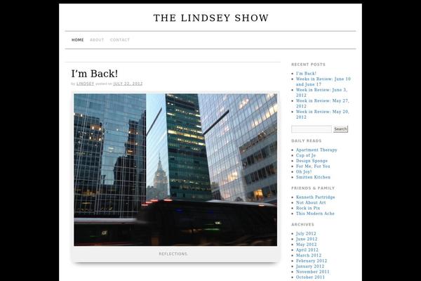 Brunelleschi theme site design template sample