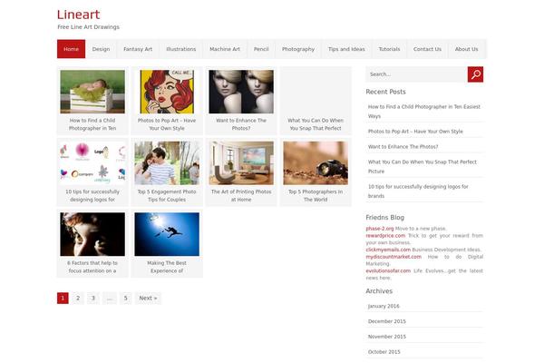 Novavideo Lite theme site design template sample