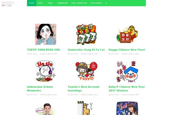 Site using Image-sizes plugin