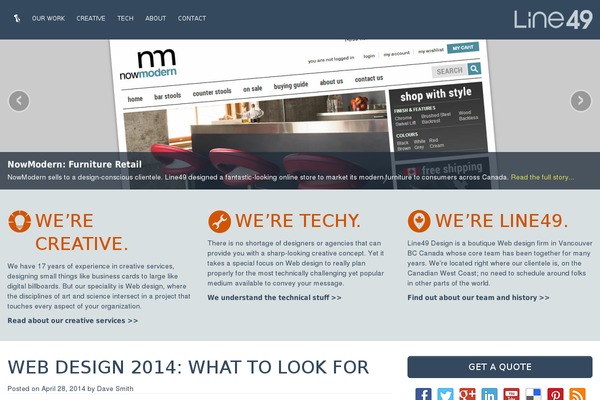Site using Flatfolio plugin