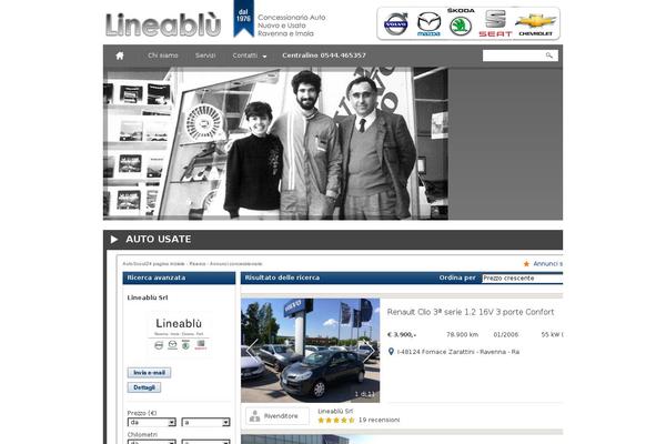Automotive theme site design template sample