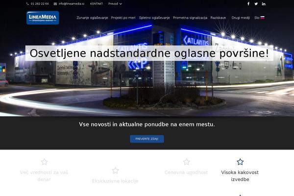 Impreza theme site design template sample