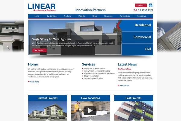 Titan theme site design template sample