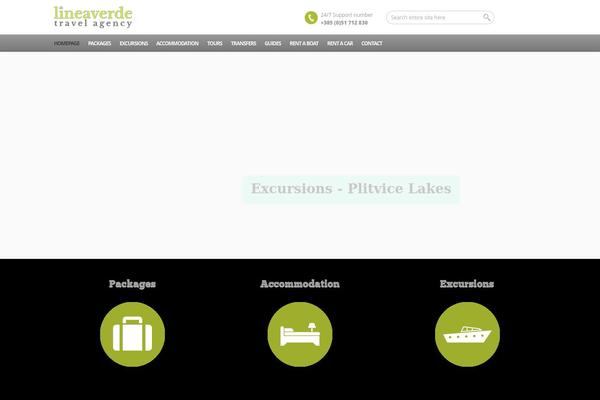 BookYourTravel theme site design template sample