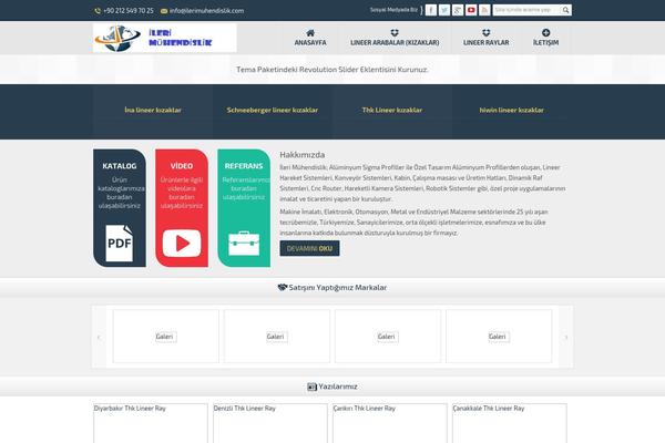 Safirkurumsali theme site design template sample