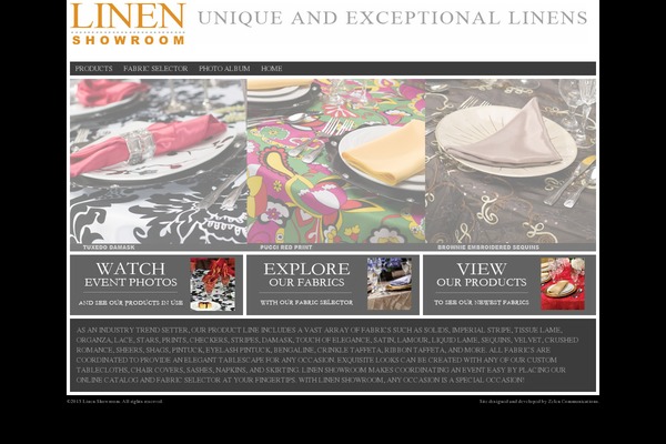 Showroom theme site design template sample