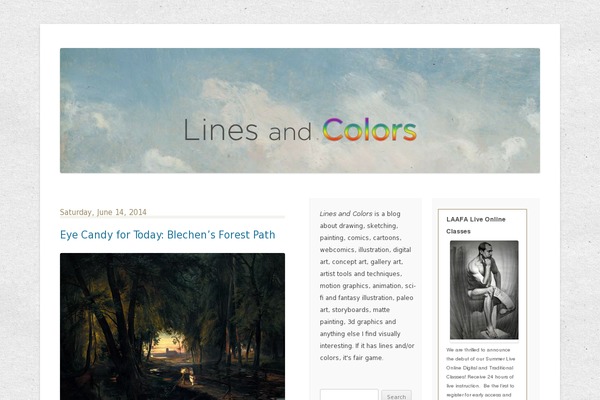 linesandcolors.com site used Lucida