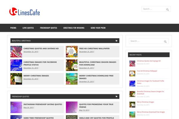 Poseidon theme site design template sample