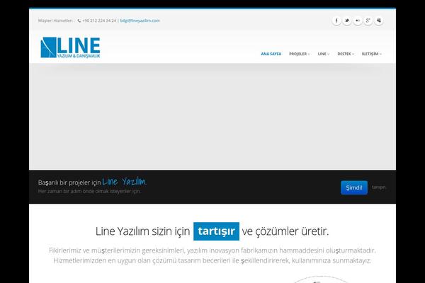 Porto theme site design template sample