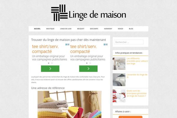Halifax theme site design template sample