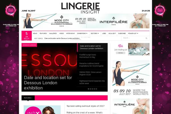 lingerieinsight.com site used Paddle