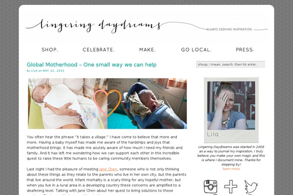 Thesis 1.8.4 theme site design template sample