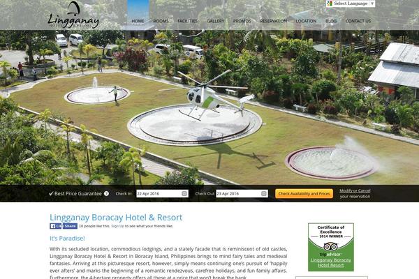 Site using Booking Calendar plugin