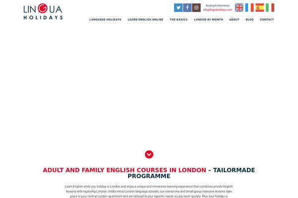 linguaholidays.com site used Boshanka-lingua