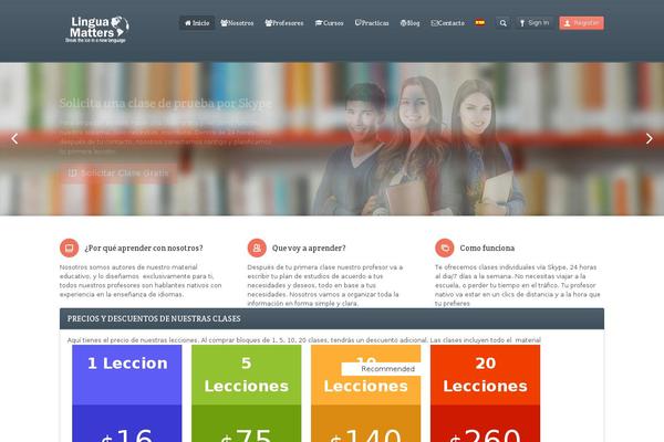 Site using WordPress Team Manager plugin
