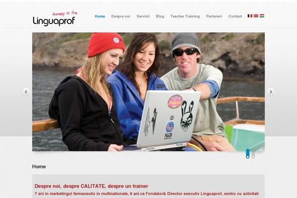 linguaprof.com site used Peak13
