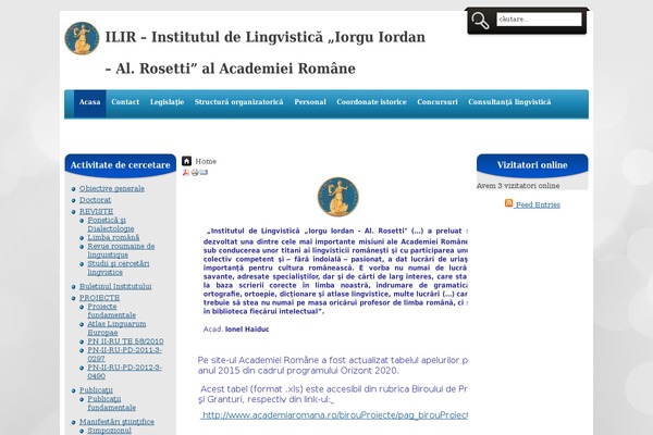 lingv.ro site used RapidWP