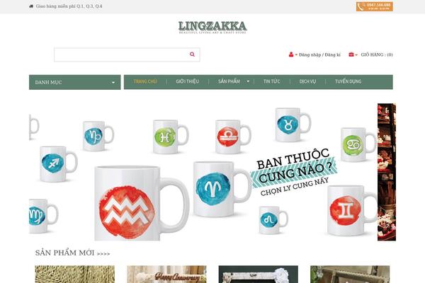 lingzakka.com site used Wp_woo_gomarket