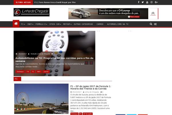 Site using AccessPress Social Counter plugin