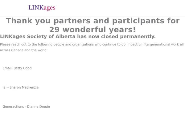 link-ages.ca site used Holler-astra