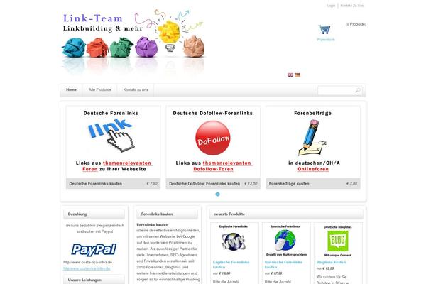 Shopified theme site design template sample