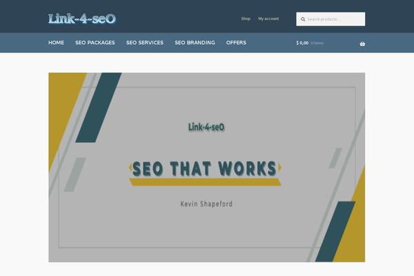 link4seo.com site used Storefront