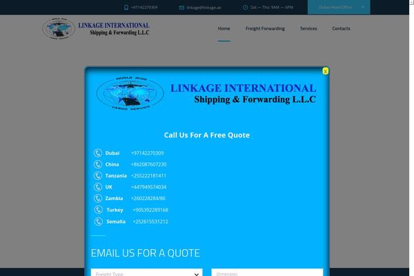Transcargo theme site design template sample
