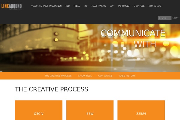 Infographer theme site design template sample