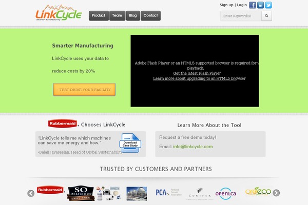 linkcycle.com site used Linkcycle