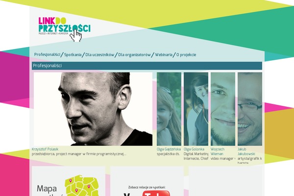 Link theme site design template sample