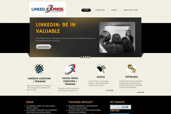 Site using Floating Social Bar plugin