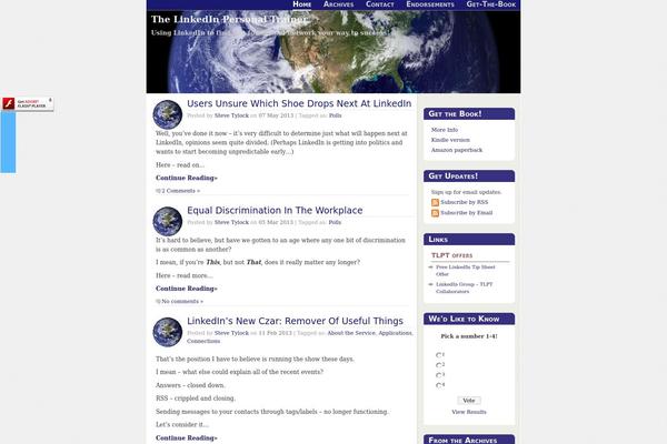 linkedinpersonaltrainer.com site used Bluespot-10