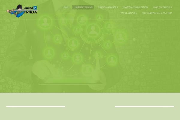 linkedinsalestraining.com site used Foogotheme