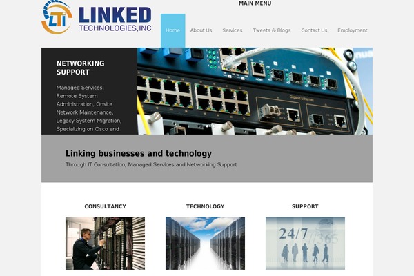 linkedtechnologies.com site used Executive