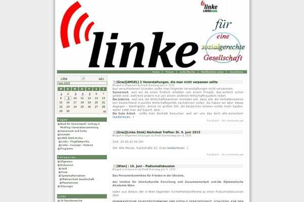 Site using Event-calendar plugin