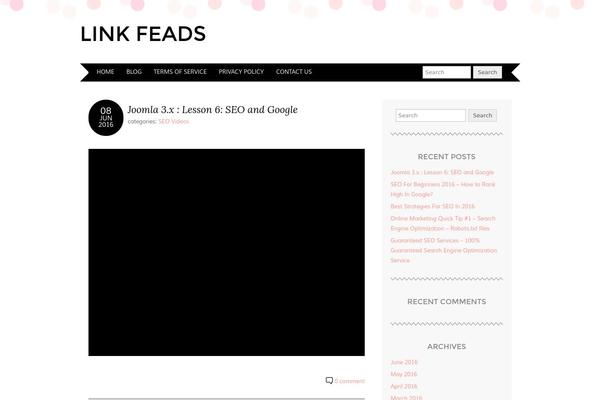 Adelle theme site design template sample