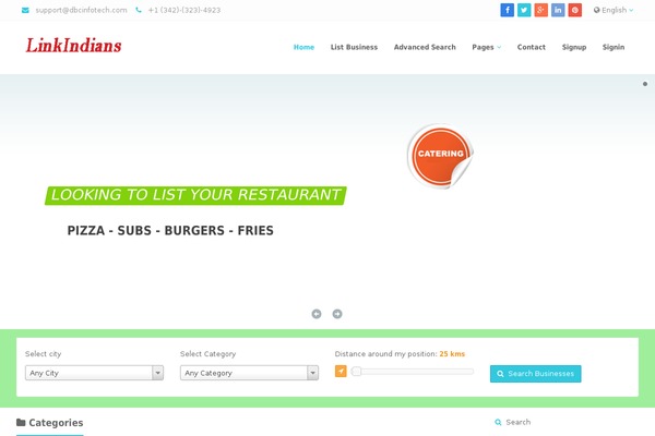 Site using BePro Listings plugin