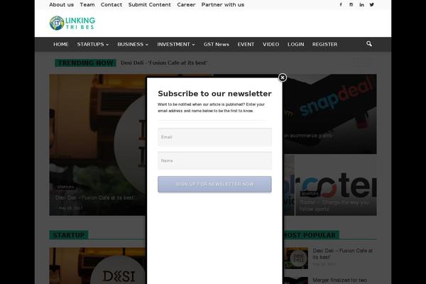 Site using User Submitted Posts plugin