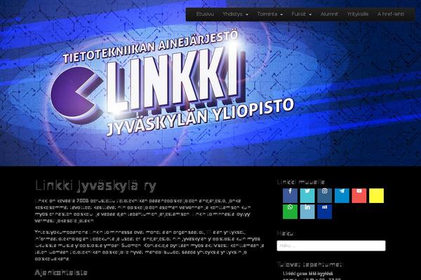 Site using Meks Smart Social Widget plugin