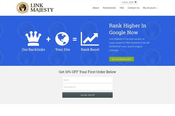 Landkit theme site design template sample