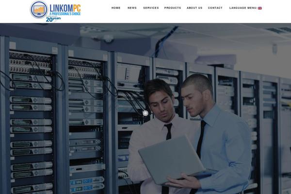 Salient theme site design template sample