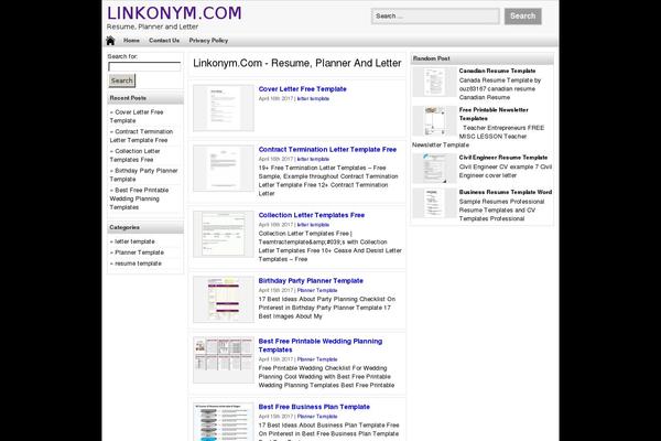 Do’a Ibu theme site design template sample